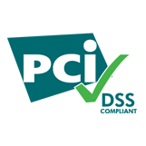 pci DSS Compliant logo.