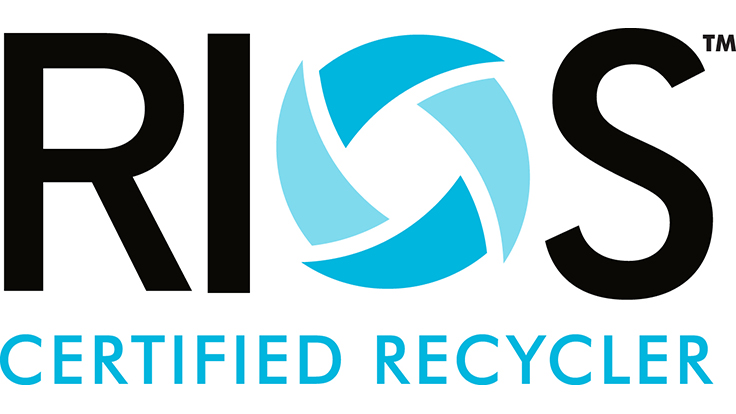 RIOS Certified Recycler logo.